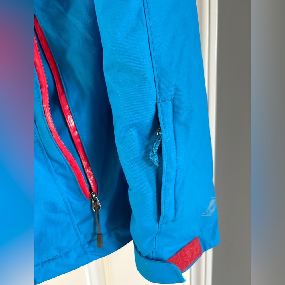 Columbia Omni heat women’s ski coat sz large blue, lots of pockets! - Picture 4 of 5
